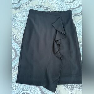 J.Crew Black or navy  Ruffle No. 2 Pencil, Size 10